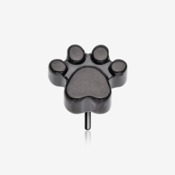 Implant Grade Titanium OneFit Threadless Blackline Adorable Paw Top Part